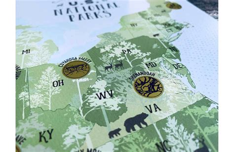 Scratch Off Map National Parks